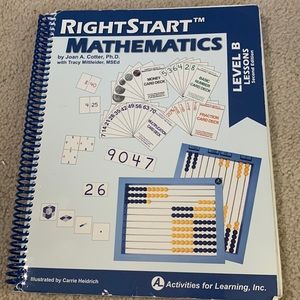 Gently used RightStart Mathematics Second Edition Level B